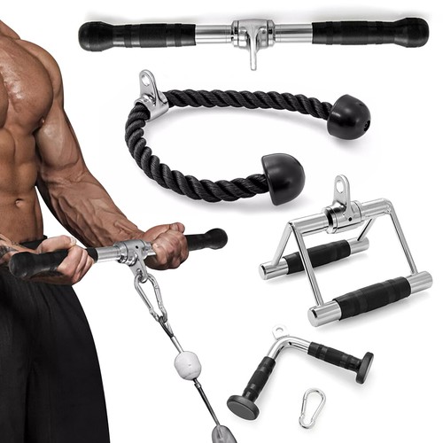 Cable machine attachment set - attachment,