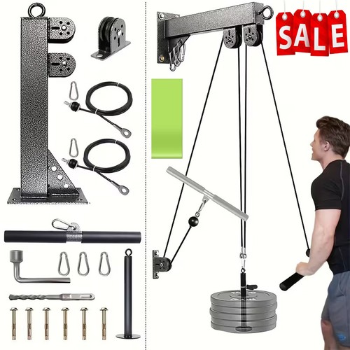 Fitness wall mount pulley - wall,