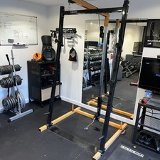 Mirafit squat rack c/w lat