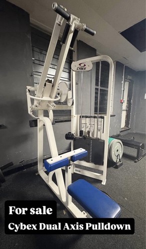 Cybex dual lat pulldown - cybex, gym