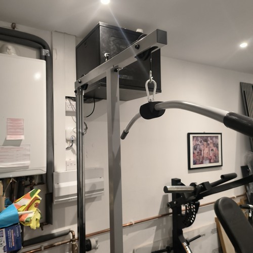 Powerline lat pulldown machine - lat,