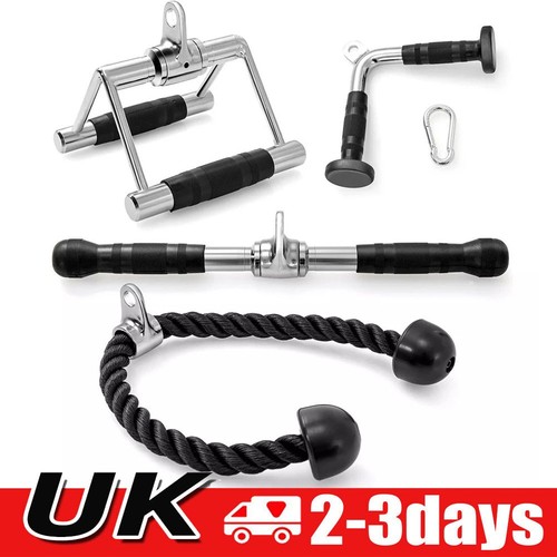 Cable machine attachment set - machine,